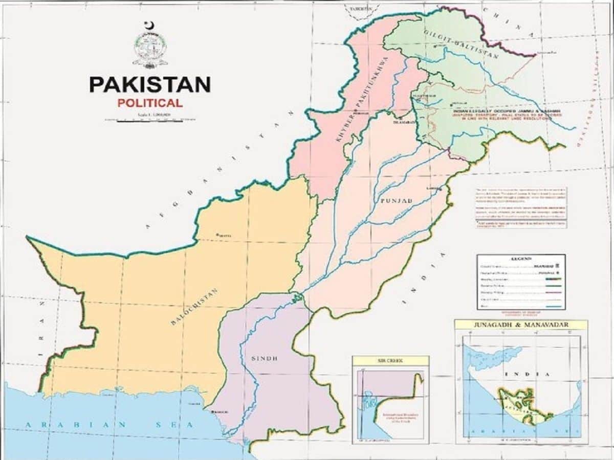 As Per New Map One Million Indian Troops are in Pakistan