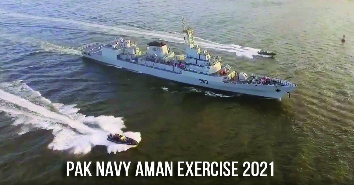 Pakistan Navy’s Aman exercise 2021 Concludes