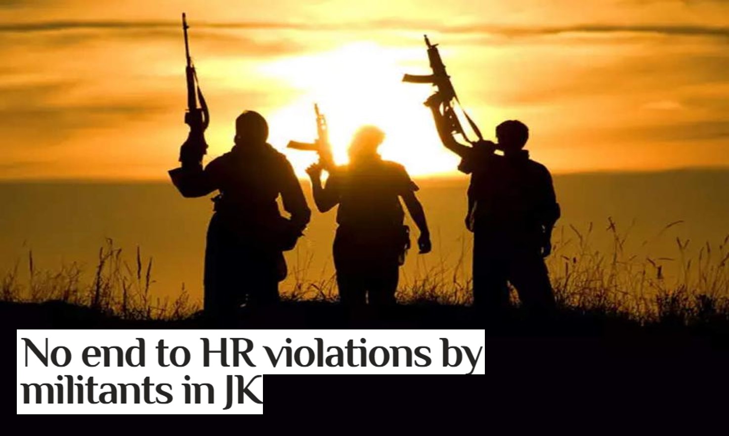 No end to HR violations by militants in JK