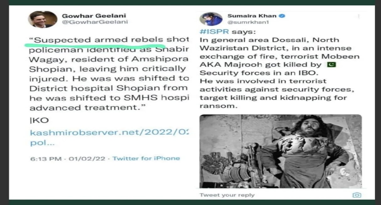 ISPR Uses The Word ‘Terrorists’ For Pakistan